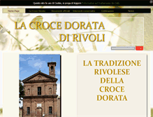 Tablet Screenshot of crocedorata.it